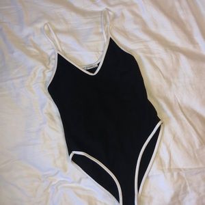 Black & white bodysuit
